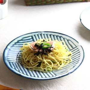 令和粉引 削 大皿 22cm 日本製 美濃焼 7寸皿 大皿 中皿 和皿 パスタプレート プレート ステーキ レトロ感 ロールキャベツ 表示在庫限り 