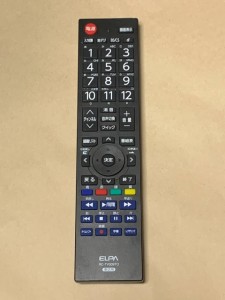 (中古)エルパ ELPA 東芝テレビ用リモコン RC-TV009TO 保障あり ポイント消化