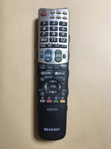 (中古)シャープ アクオス テレビ リモコン GA933WJSA 保障あり ポイント消化 LC-32E9/LC-40E9等