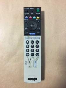 (中古)ソニー テレビ リモコン RM-JD008 保障あり ポイント消化 KDL-20S2500/32S2500/KDL-40S2500/KDL-46S2500等