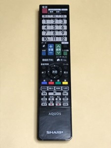 (中古)SHARP シャープ テレビ リモコン GB141WJSA 保障あり ポイント消化 LC-52UD20 LC-60UD20 LC-70UD20等対応