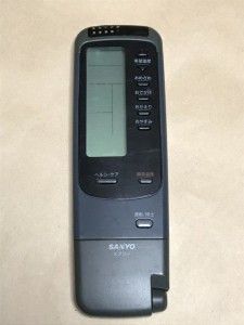 (中古)SANYO サンヨー エアコン リモコン RCS-VR2A（K) 保障あり ポイント消化