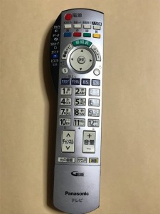 (中古)パナソニック デジタルテレビ リモコン EUR7667Z10 保障あり ポイント消化