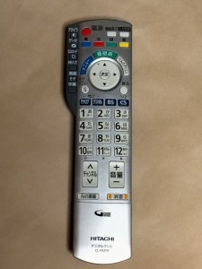 (中古)日立 テレビ リモコン N2QAYB000435 CL-RM9P 保障あり ポイント消化