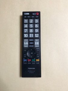 (中古)東芝 テレビ リモコン CT-90320 保障あり ポイント消化