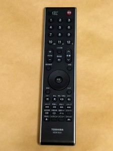 (中古)東芝 TV DVD リモコン MEDR120JX 保障あり ポイント消化 SD-P120DT SD-P12DTK SD-P12DTW等