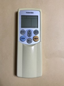 (中古)東芝 エアコン リモコン WH-F05GR 保障あり ポイント消化 DV-ACW82等