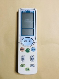 (中古)Hitachi 日立 エアコン リモコン RAR-3G1 保障あり ポイント消化