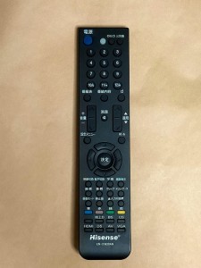 (中古)Hisense ハイセンス純正 テレビ リモコン EN-31620AN 保障あり ポイント消化