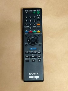 (中古)SONY ソニー純正品 BDプレーヤー リモコン RMT-B107J 保障あり ポイント消化 BDP-S470 BDP-S370対応