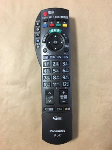 (中古)パナソニック テレビ リモコン EUR7667Z40 保障あり ポイント消化