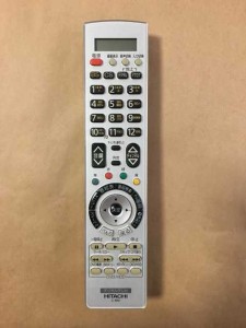 (中古)日立純正 デジタルテレビ リモコン C-RN1 保障あり ポイント消化