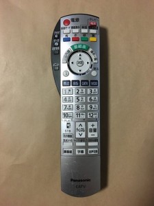 (中古)パナソニック CATV リモコン N2QAYB000374 保障あり ポイント消化