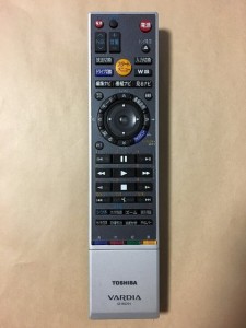 (中古)東芝 VARDIA レコーダー リモコン SE-R0291 保障あり ポイント消化 RD-S301等