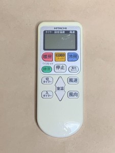 (中古)日立 エアコン リモコン RAR-5N1 保障あり ポイント消化