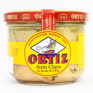 【パスタやサラダにはこれ！】オルティス社　キハダマグロのオリーブオイル漬け　220g