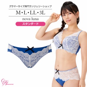 ブラジャー 大きいサイズ インナー 女性 下着 ノワルーナショーツ（SP-527）