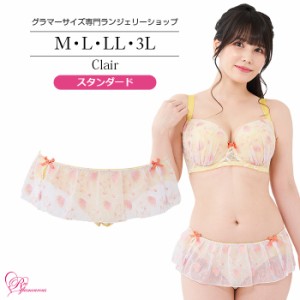 ブラジャー 大きいサイズ インナー 女性 下着 クレールショーツ（SP-564）