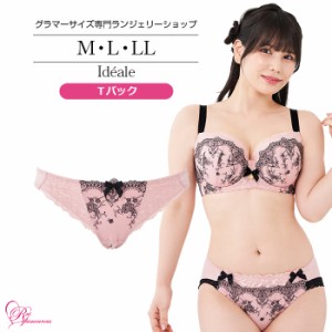 ブラジャー 大きいサイズ インナー 女性 下着 イデアルＴバック（SP-555）