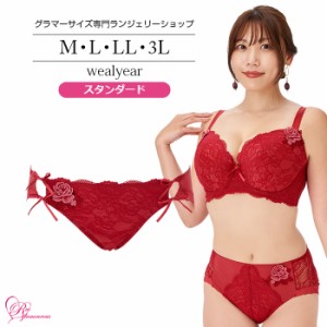 ブラジャー 大きいサイズ インナー 女性 下着 【SALE】ウィールイヤーショーツ（SP-523）