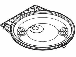 Panasonic(パナソニック)　炊飯器用　ふた加熱板　部品コード：ARB96-F83W9U