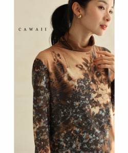 再入荷1月5日 花の美しさが浮かぶシアーカットソートップス トップス カットソー レディース ファッション 秋服 冬服 着回し 重ね着 シア