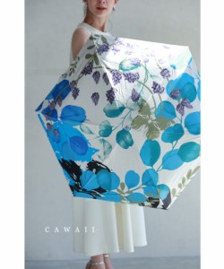 新作5月10日 涼やかなボタニカルの花日傘 日傘 折りたたみ レディース ファッション UVカット 紫外線対策 ボタニカル cawaii w60747ps ブ