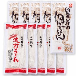 桐生うどん と 波打ちうどん セット（半生）10袋（各5袋）詰め合わせ　約20〜25人前相当 製麺所直送 ギフト 