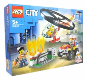 レゴ LEGO シティ 消防ヘリコプター フライングヘリコプター 60248 ブロック おもちゃ 男の子