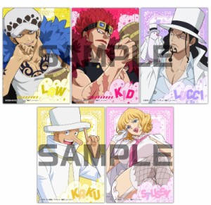 トラファルガー・ロー ユースタス・キッド ルッチ カク ステューシー ONE PIECE 生ブロマイド B ジャンプフェスタ JF2025 ワンピース グ