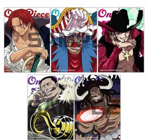 ONE PIECE 生ブロマイド B シャンクス バギー ミホーク カイドウ クロコダイル ジャンプフェスタ JF2024限定