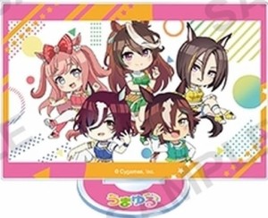 ウマ娘 プリティーダービー うまゆる トレーディングスクエアアクリルスタンド vol.3 集合A ウオッカ タニノギムレット アグネスデジタル