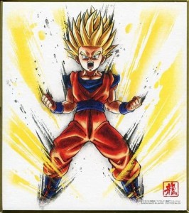 ドラゴンボール 色紙ART11 孫悟飯 超サイヤ人2 単品 色紙 DRAGON BALL