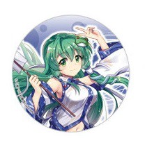 東方LOSTWORD トレーディング缶バッジ vol.5 東風谷早苗 グッズ