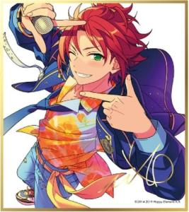 あんスタ 真緒 香港限定 色紙 あんスタ 真緒 香港限定 色紙
