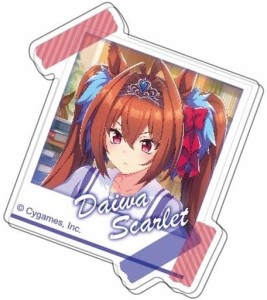 ウマ娘 プリティーダービー アクリルバッジ Vol.2 A ダイワスカーレット