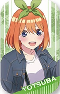 五等分の花嫁∽ まるかくカンバッジ 2 中野四葉 ただいま グッズ