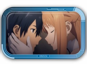 ソードアート・オンライン アリシゼーション War of Underworld しかくい缶バッジ キリト＆アスナ 単品 SAO