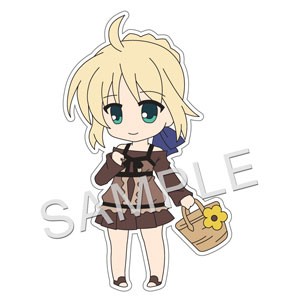 【新品】ぴくりる！ ミニステッカー フェイト/セイバー 007セイバー(デート服) Fate