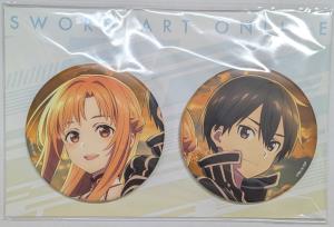 SAO ソードアート・オンライン アスナ 缶バッジ 富士急 結城明日奈 ソードアート・オンライン富士急ハイランドコラボ缶バッジ結城