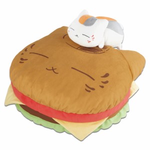 一番くじ 夏目友人帳 ニャンコ先生バーガー ラストワン賞 ニャンコ先生バーガー飛びつきぬいぐるみ グッズ