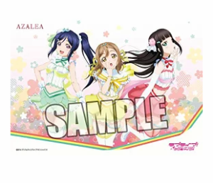 【新品】キャラクター万能ラバーマット ラブライブ! サンシャイン!! AZALEA 松浦果南 国木田花丸 黒澤ダイヤ