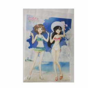 【新品】ガールズ&パンツァー クリアポスター 五十鈴 華 秋山 優花里 水着 グッズ