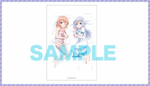 ご注文はうさぎですか?? 添い寝シーツ ココア ＆ チノ C90 コミックマーケット90