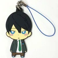 Free! トレーディングラバーマスコットvol.2 七瀬遙 ちびキャラ制服ver