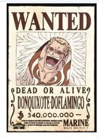 ワンピース ONE PIECE ドンキホーテ・ドフラミンゴ 手配書 ブロマイド 麦わらストア 限定 ポイントカード 特典