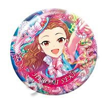 アイドルマスター×東急ハンズ アイドルマスターシンデレラガールズ トレーディング缶バッジ Vol.1 青 関裕美 単品 缶バッジ