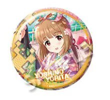 アイドルマスター×東急ハンズ アイドルマスターシンデレラガールズ トレーディング缶バッジ Vol.3 茶 依田芳乃 単品 缶バッジ 