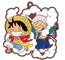 ワンピース ONE PIECE ラバーマスコット バディコレ Log.1 モンキー・D・ルフィ＆スモーカー 単品 マスコット