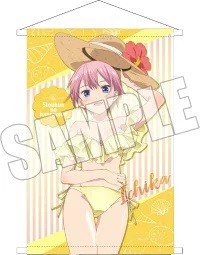 【新品】五等分の花嫁 描き下ろしB2タペストリー 水着 中野一花 タペストリー 一花 C96 コミケ96